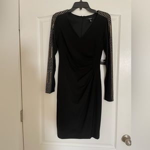 GUESS Black long sleeve dress. Size 8